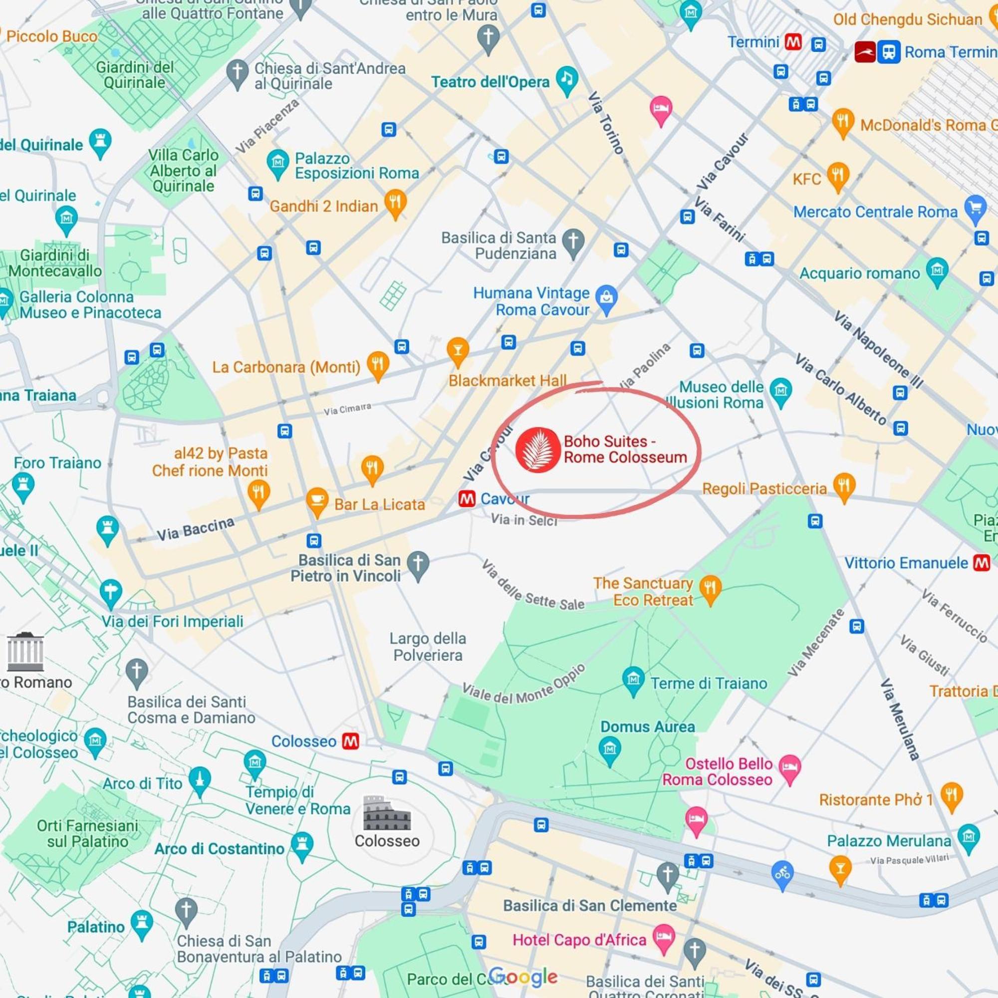 Boho Suites - Rome Colosseum Zewnętrze zdjęcie